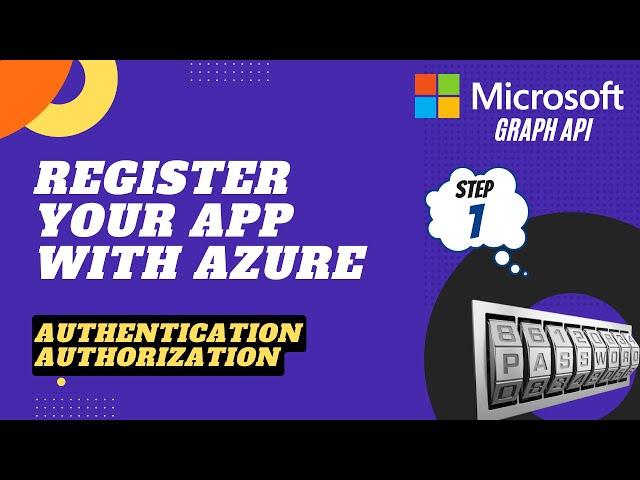 How to Register your app with Azure AD | Microsoft Graph API OAuth 2.0 | Authentication | POSTMAN