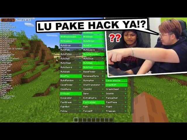 Gw Diem Diem Pasang Hack Minecraft di Komputer Temen Gw Untuk Isengin Dia ...