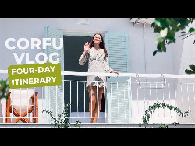 Corfu vlog | Corfu town, Barbati, Paleokastritsa, The Durrells house, food, beaches, itinerary