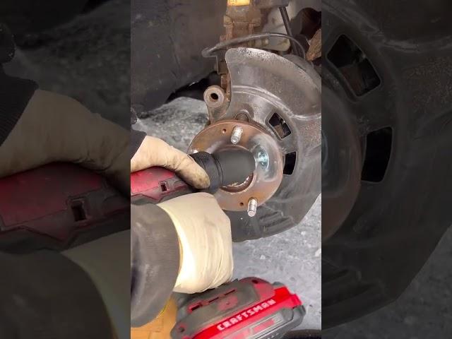 Brake job hacks by My Mobile Mechanic ️#CarFixTips #MobileMechanicLife #BrakeTime #DIYRepair