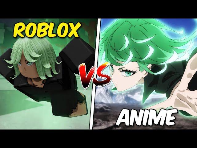 All moves in The Strongest Battlegrounds vs Anime (Tatsumaki)