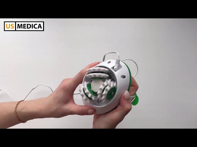 Антицеллюлитный массажер Us Medica Ultra Slim видео отзыв