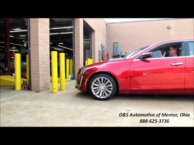 Rostra Front-Zone Park Assist Testing on a Cadillac CTS