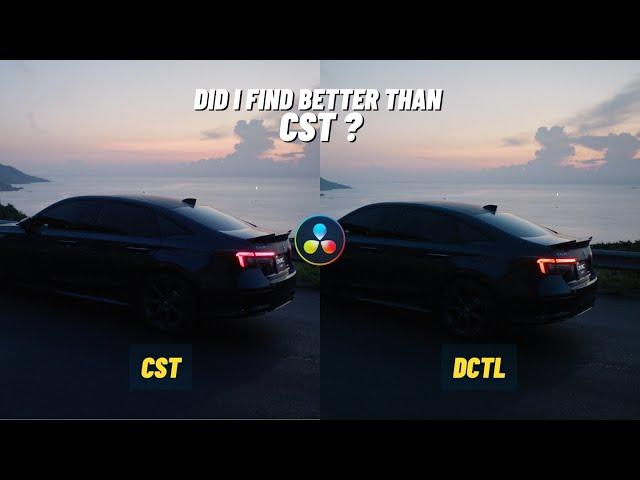 This one DCTL can change your LOOK BUILDING! - Davinci Resolve Tutorial