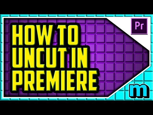 HOW TO UNCUT A CLIP IN PREMIERE PRO 2020 (EASY) How to Undo Razor Cuts and Join Clips Back Together