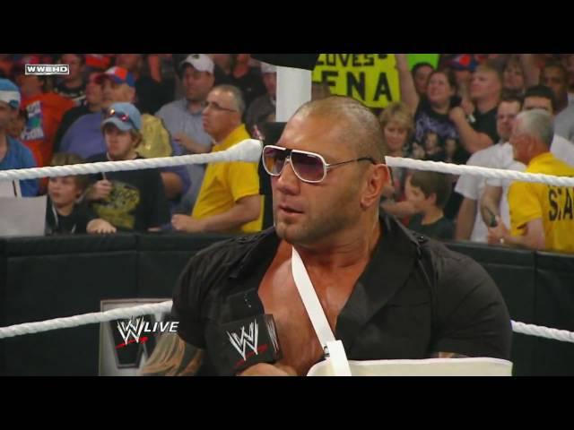 Raw: Batista quits WWE