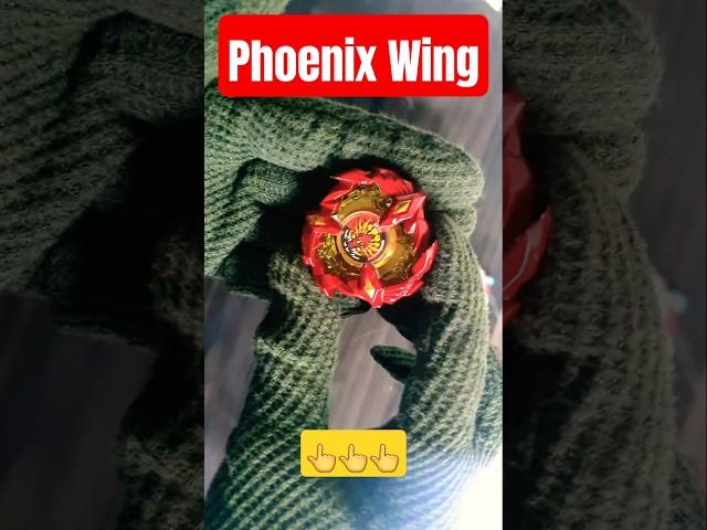PhoenixWing is a three-sided Attack Type Blade beyblade x
