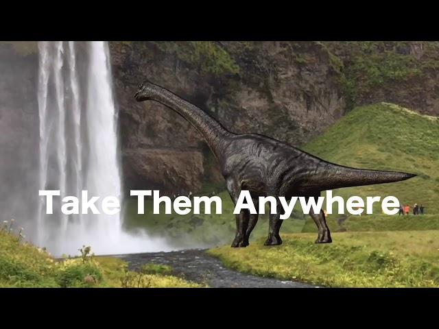 dinosAR - Bring Dinosaurs Back to life with Augmented Reality on iOS 11