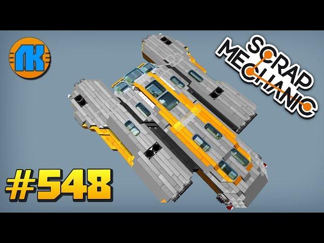 Scrap Mechanic \ #548 \ ФУТУРИСТИЧЕСКИЙ ЛЕТАТЕЛЬНЫЙ АППАРАТ В СКРАП МЕХАНИК !!!!!!