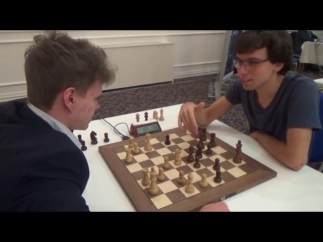 GM Vladislav Artemiev - Petkidis Anthony, Blitz chess, English opening