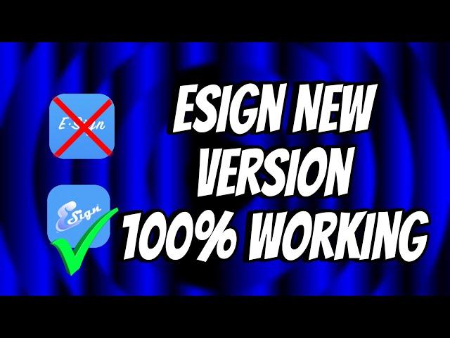 ESign Fix Revoked￼ | ESign Is back No Revoke 100% Working | Free install IPA | Esign New Version