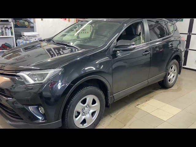 Toyota RAV4. Андроид магнитола Teyes CC2+ и камера заднего вида