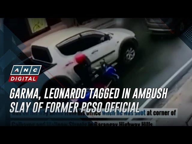 Garma, Leonardo tagged in ambush slay of former PCSO official | ANC