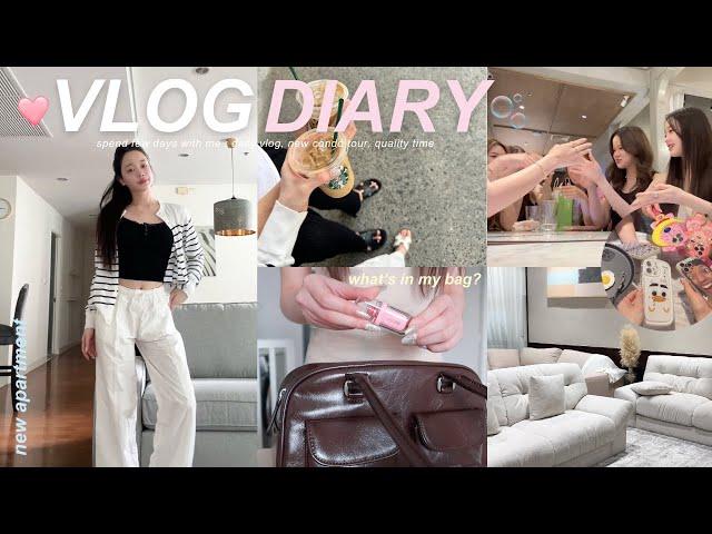 [SUB] Vlog diary l life update, new room tour ️, จับฉลาก, quality time w/friends | Beamsareeda