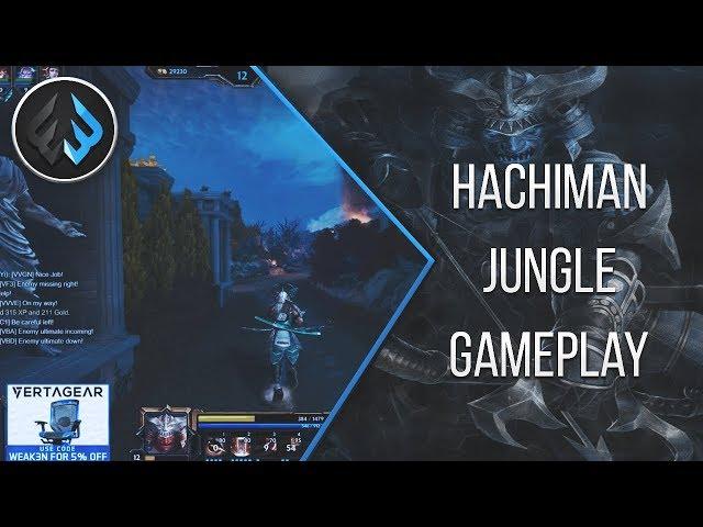 Hachiman: INSANE BUGS BUT AMAZING OBJECTIVE PLAY! - Smite