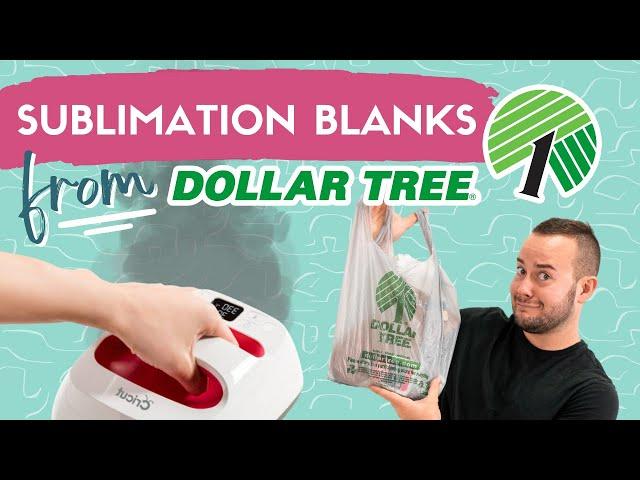 CAN YOU SUBLIMATE ON DOLLAR STORE ITEMS? TESTING 20+ DOLLAR STORE SUBLIMATION BLANKS