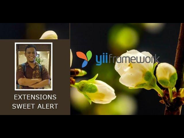 13 - Extensions Sweet Alert - Yii2 Framework