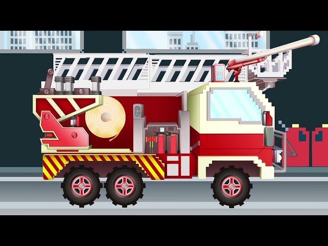 消防车 - 派波与拖车  国语中文儿童卡通片 l Car City - Chinese Mandarin Cartoons for Children