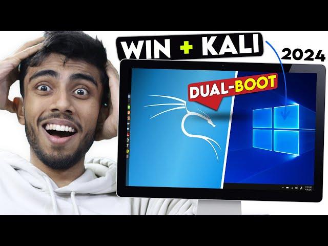 DUAL BOOT Windows & Kali Linux Perfectly Without Error! Step By Step Guide For PC/Laptop