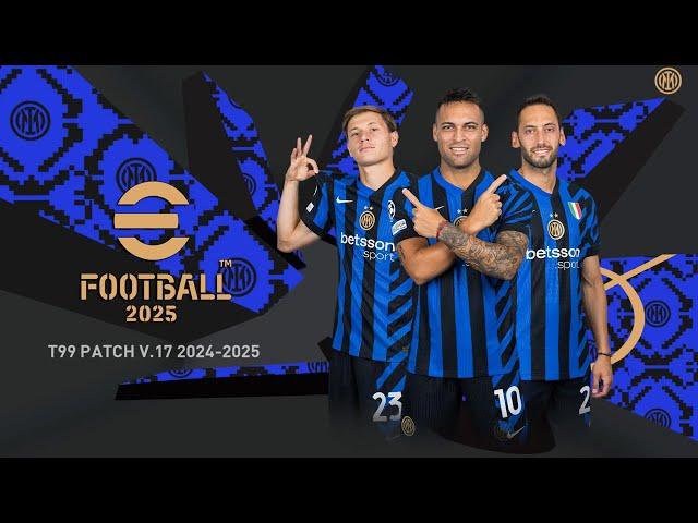 PES 2017New Graphic Menu Inter Milan 2025