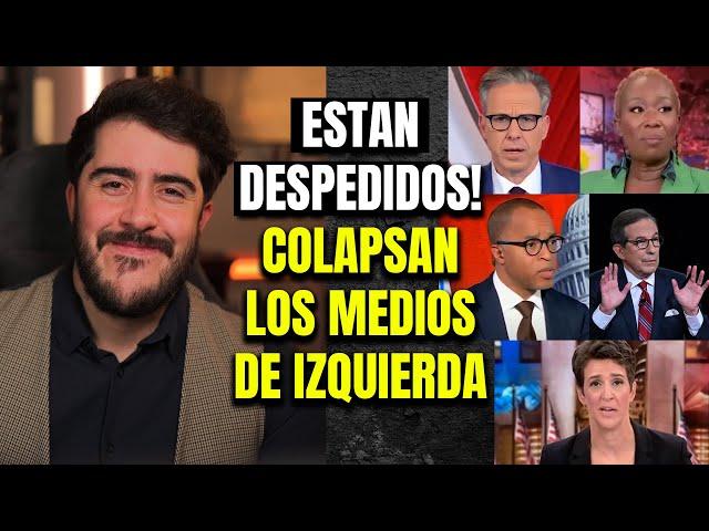 COLAPSAN CNN y MSNBC, la audiencia se DESPLOMA y empiezan LOS DESPIDOS EN MASA