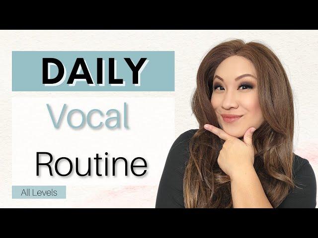 DAILY VOCAL EXERCISES #2 for Strong and Balanced Singing