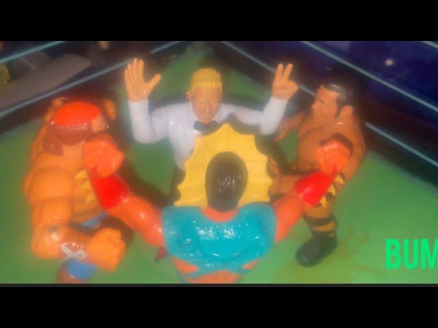 Bummerslam 2024 Part 5 Match 5 United BUM 3 Way Title Match Rock vs. Dragon vs Tatanka BUM WRESTLING