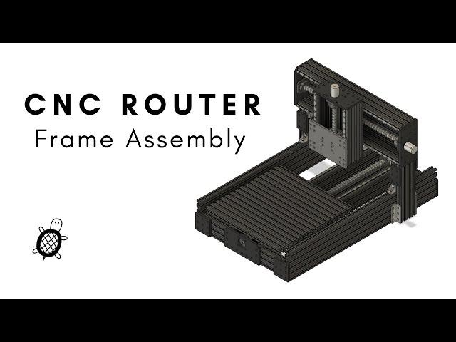 [CNC router] CNC router build: frame assembly