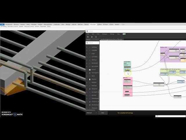 Automatic offset pipe to avoid clash v2