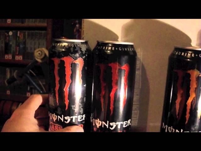 Monster Energy Drink-Custom Cans I Made (Line 3): Dim