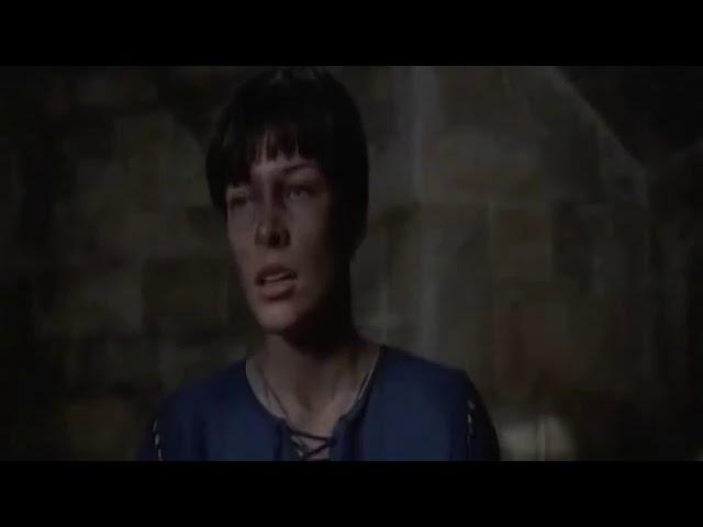 An extract from the film Jeanne D'Arc (1999). As prejudice leads to supernatural explanations.