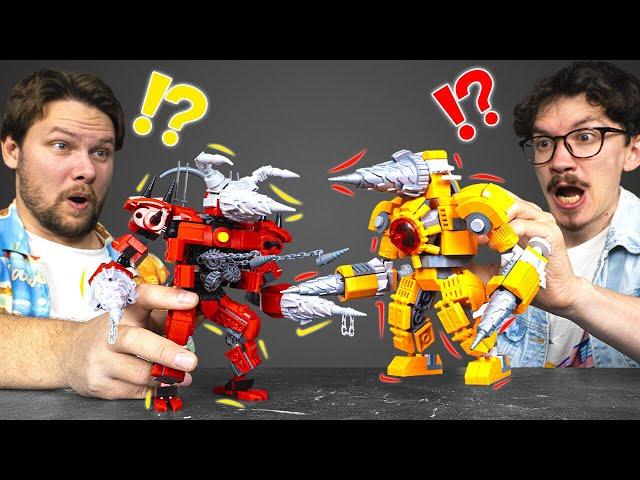 LEGENDARY Skibidi Titans COME TO LIFE in LEGO! 🟨🟩🟧