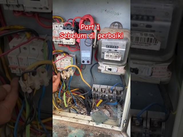 bocor !!! pengecekan instalasi panel PJU #listrik #arusbocor #teknisilistrik