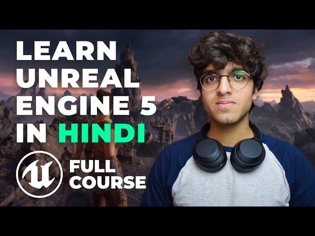 Unreal Engine 5 Hindi/Urdu Full Course (Virtual Production/Animation)