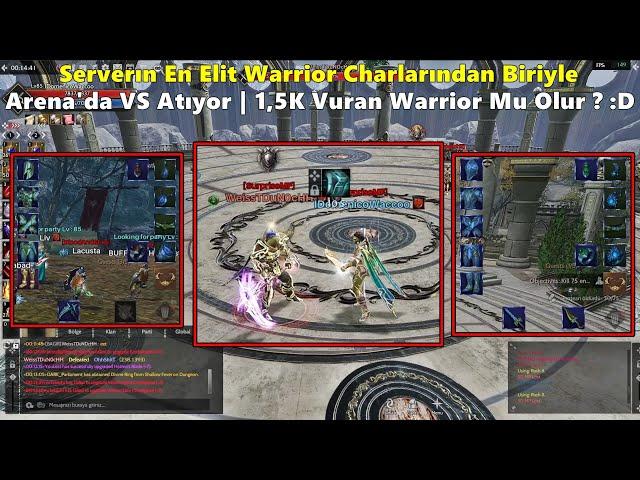 DomenicoWacco - Serverın En İtemli Elit Warriorlarından Biriyle Arena'da VS Atıyor! | Rise Online