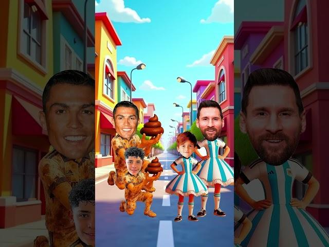 Does Messi Secretly Love Ronaldo? ️ Thiago vs Ronaldo Jr Showdown!