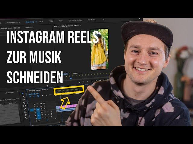 INSTAGRAM REEL zum MUSIK TAKT schneiden | Premiere Pro Tutorial