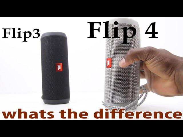 JBL Flip 4 Compared to JBL Flip 3. Should you upgrade? what's the difference