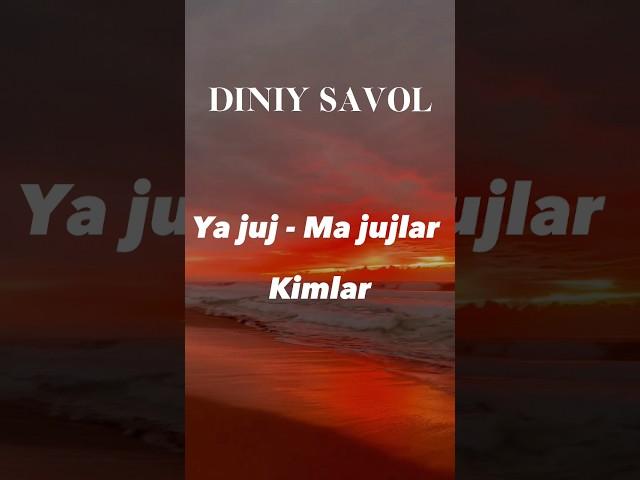 Diniy Savol  Koment yozamiz #rek#shorts #video #mativation