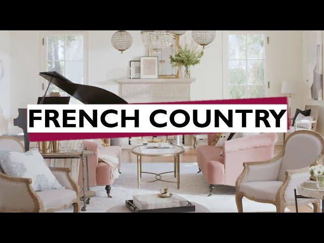 How to decorate in French Country // Interior Design