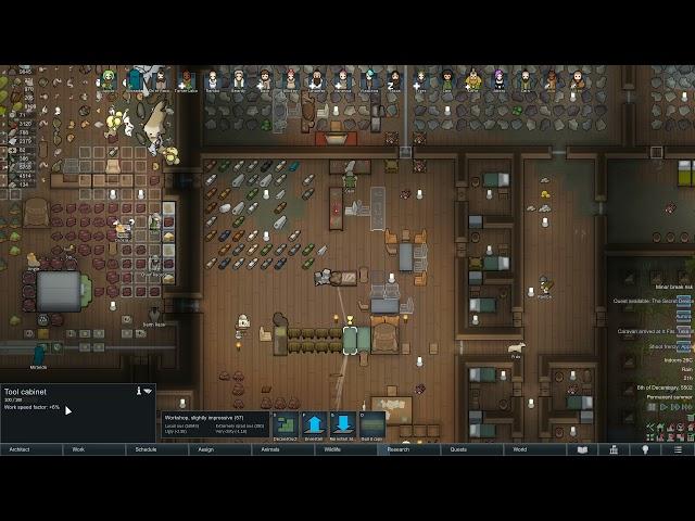 Rimworld: TOOLS CABINET - Are They Necessary? | Tutorial 2021