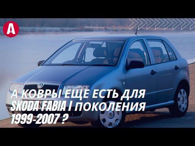 Ковры для Skoda Fabia I поколения 1999-2007 буду всегда, или пока они есть в AVTOMODA!