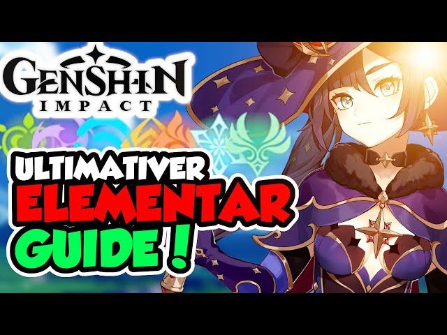 Genshin Impact Deutsch | ELEMENTAR Guide | Reaktionen Anomalien Buffs/Debuffs | Einfach Erklärt