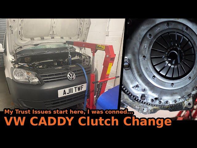 Changing my VW CADDY Clutch