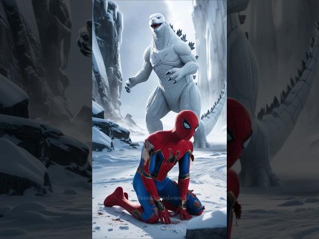 Spider-Man, Elsa Frozen and Joker VS Godzila, Kingkong and Witch #spiderman #frozen #animals