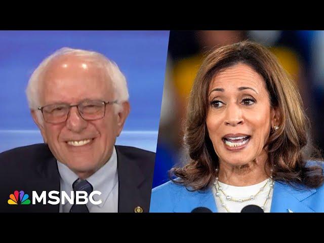 ‘Strong, progressive agenda’: Sen. Bernie Sanders reacts to Harris’ economic agenda