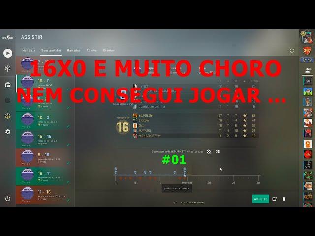 MELHORES MOMENTOS 16X0 SHARK67