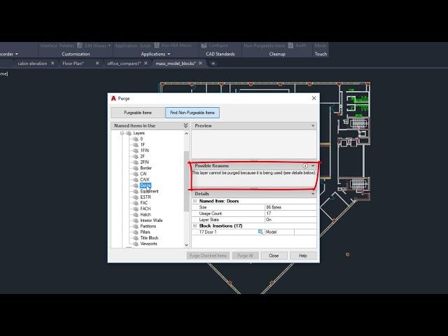 AutoCAD 2020: Purge redesign | AutoCAD