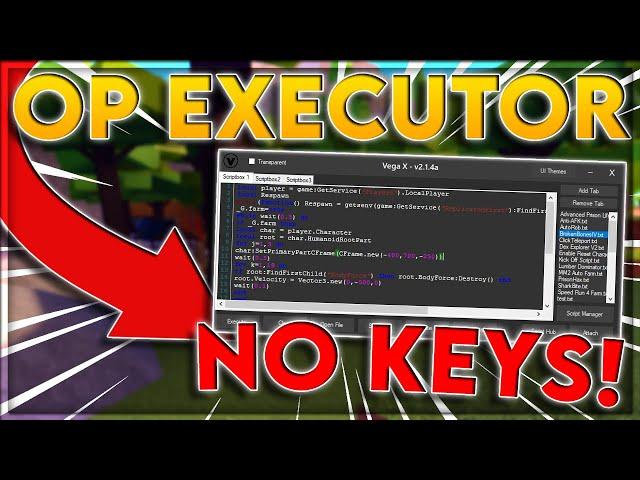 [UPDATED] Executor / Exploit | NO KEY SYSTEM | 480+ Games | Vega X | *2021*