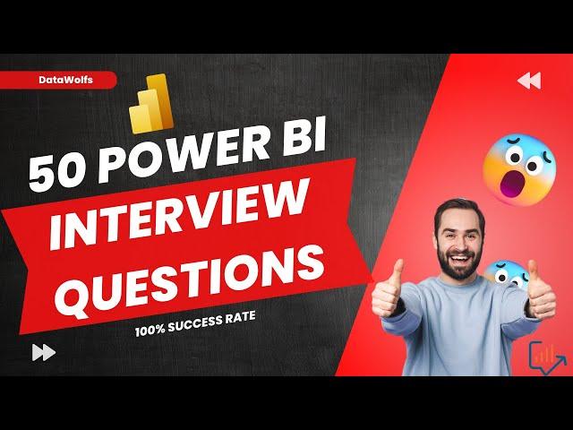 Top 50 Power BI INTERVIEW QUESTIONS and Answers Freshers and Experience